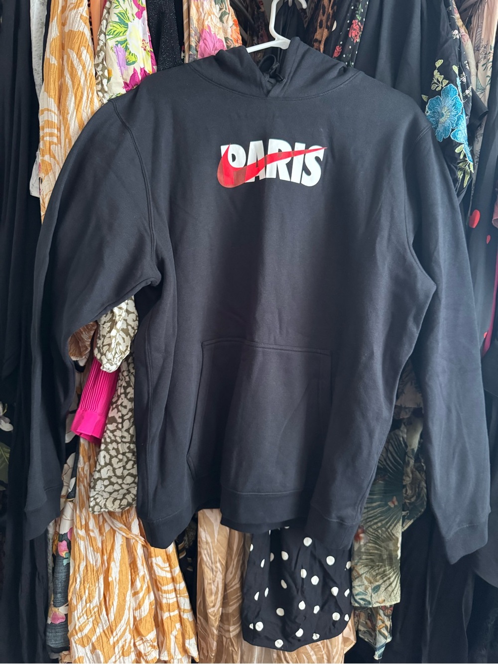 NWT Nike Paris Black Hoodie Sweater